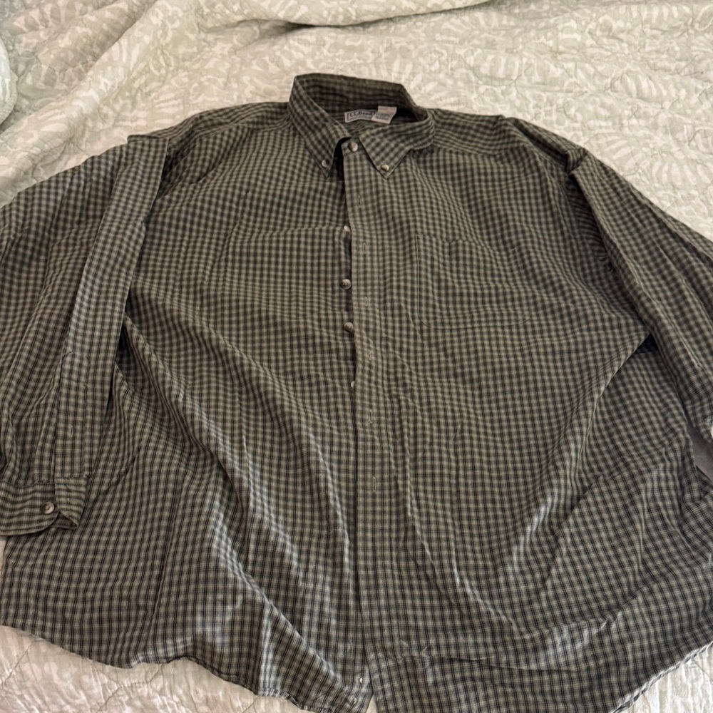 Men's Checkered Shirt - Green